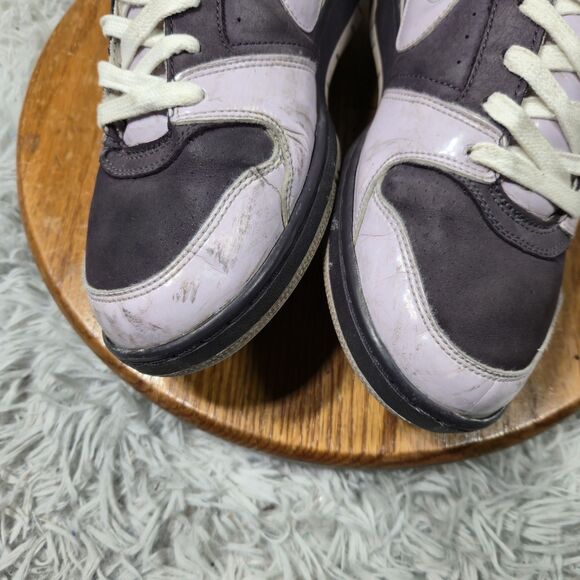 2007 Nike Dunk Low Women Size 9 Light/Dark Purple Retro Y2K Sneakers 318972-501 - Picture 5 of 10